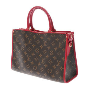 Louis Vuitton Canvas Monogram Rouge Handbag Popincourt